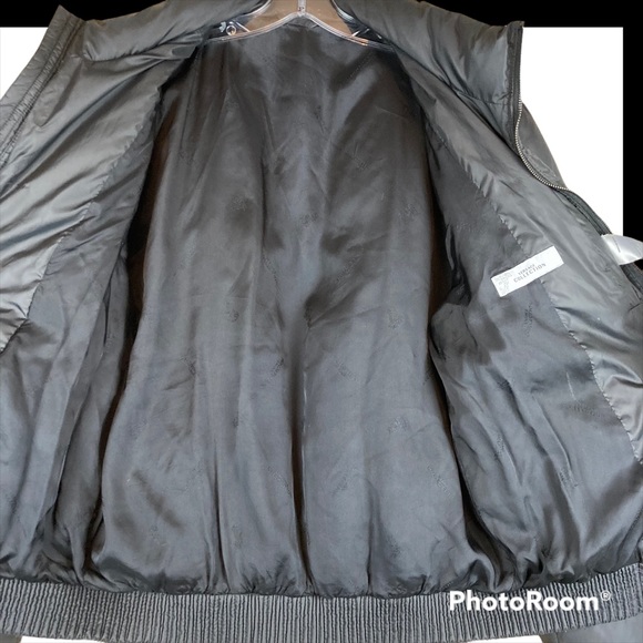 VERSACE COLLECTION DOWN QUILTED PUFFER JACKET BLACK Size 52 - US XL - Picture 8 of 9
